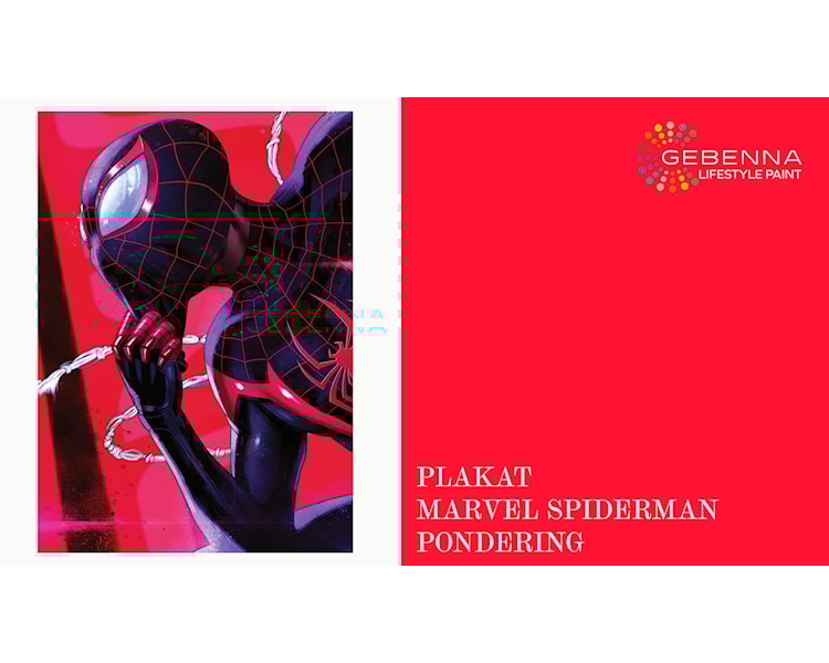 Plakat Marvel Spider Man Pondering